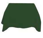45 x 45'' Green Polyester Tablecloth