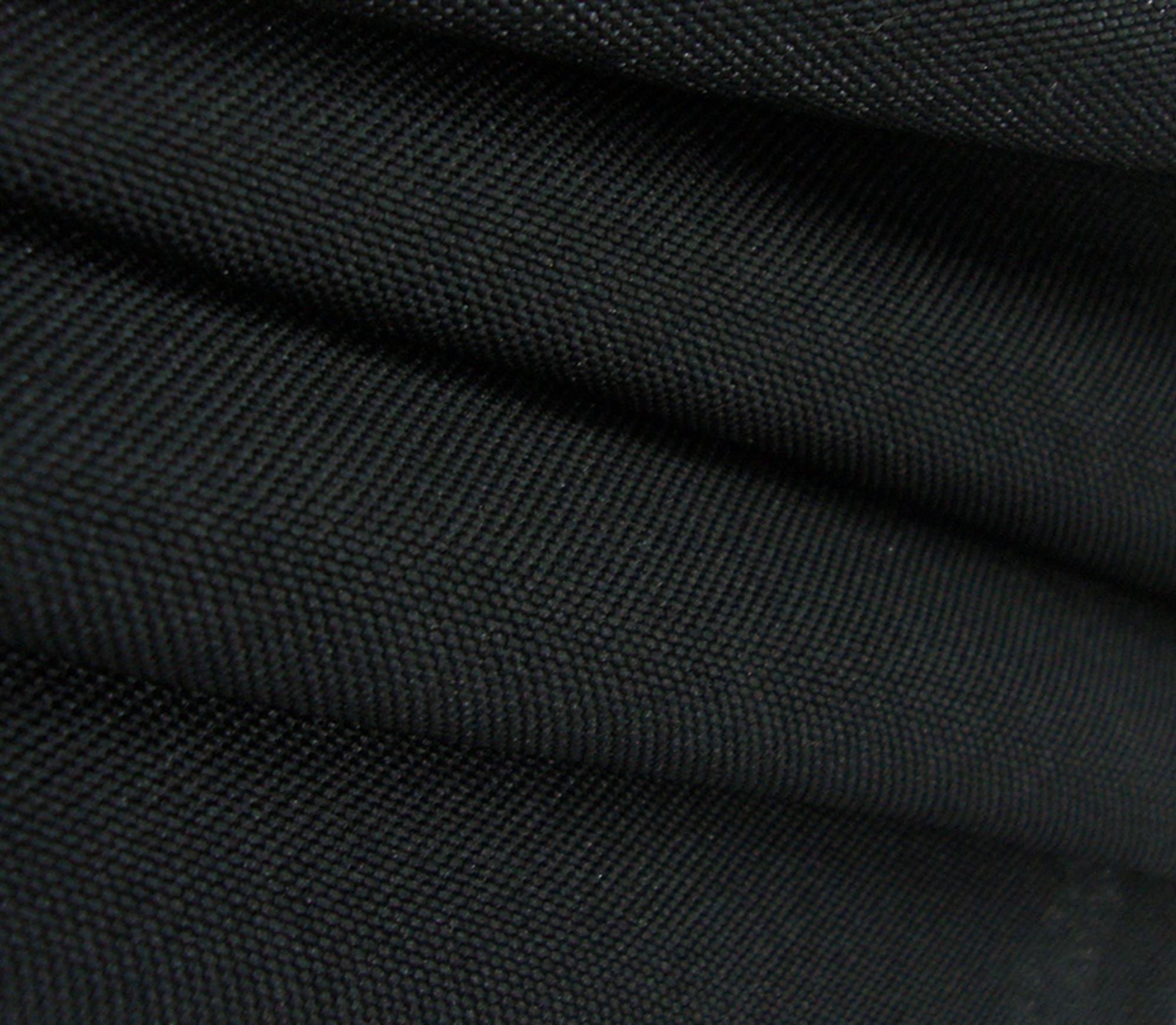 Black Polyester Fabric 1m - 110'' (2.8m) - Elegant Event Essentials