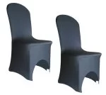 Black Spandex Chair Covers