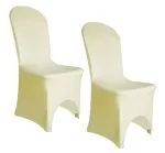 Ivory Spandex Chair Covers