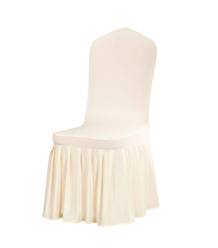 ivory skirt cover
