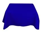 70'' x 70'' Royal Blue Polyester Tablecloth