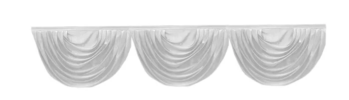 White Detachable Lace-up Swag 3m - Image 1