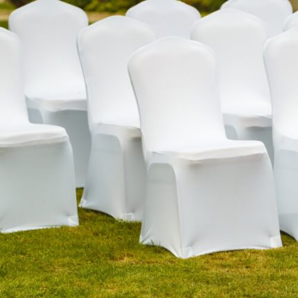 Pink spandex Banquet chair covers wholesale