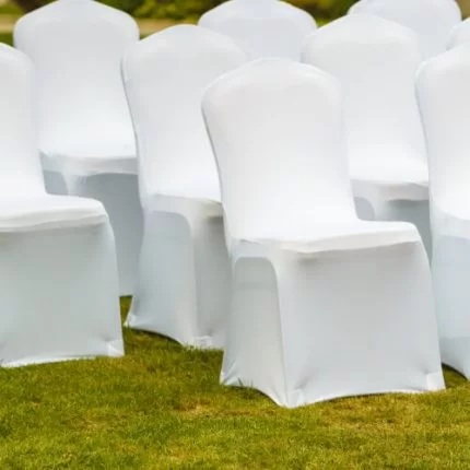 Arched Front Spandex Chair Covers