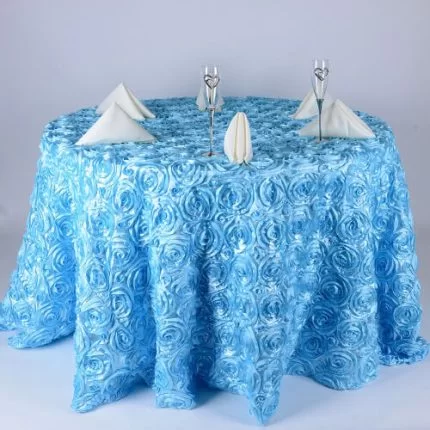 Round Rosette Tablecloth