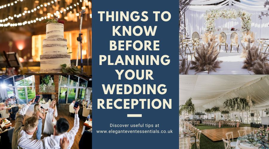 Things to Know Before Planning Your Wedding Reception