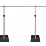 9m x 3m Telescopic Heavy Duty Backdrop Stand, Pipe and Drape system