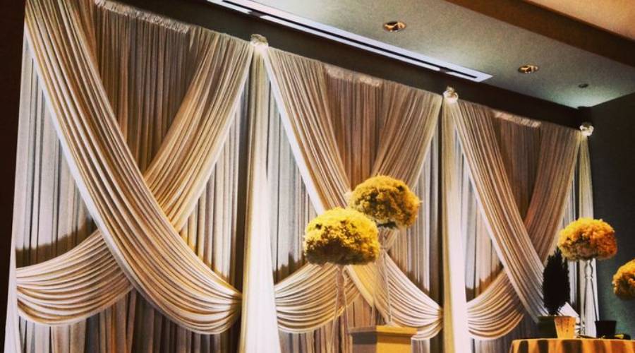 Pipe and Drapes Uses for Event