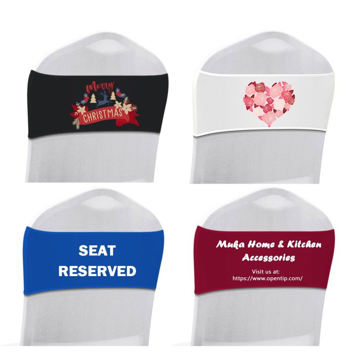 Personalised Spandex Chair Band