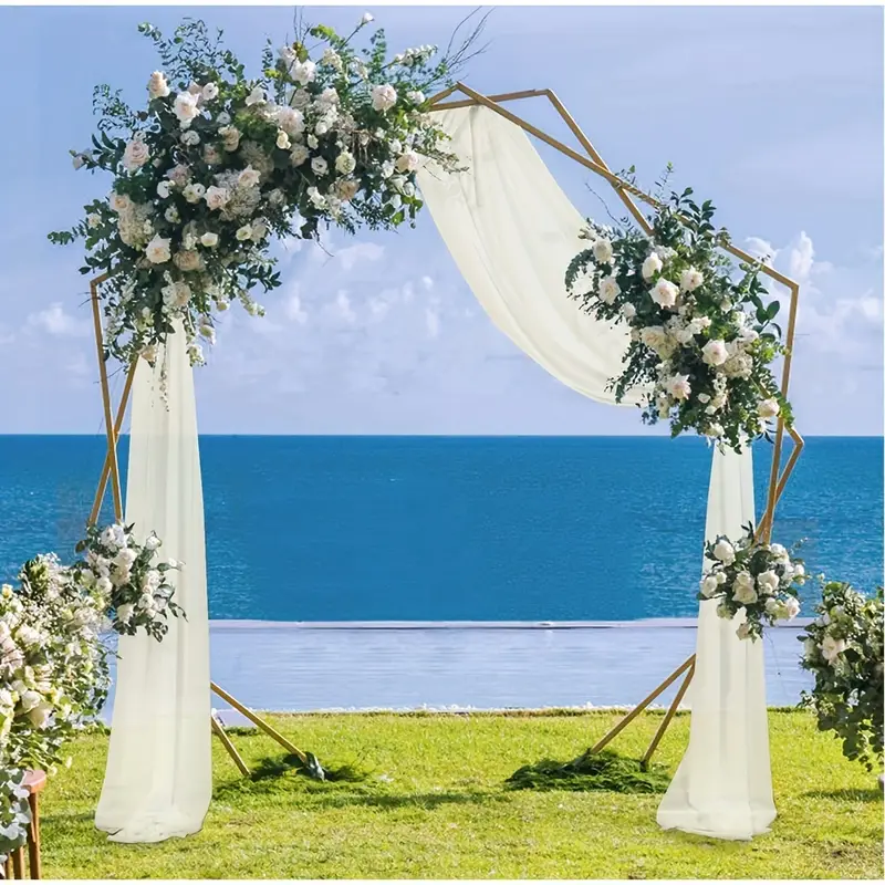 wedding arch ivory1
