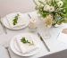 White Napkin on Table for Decoration