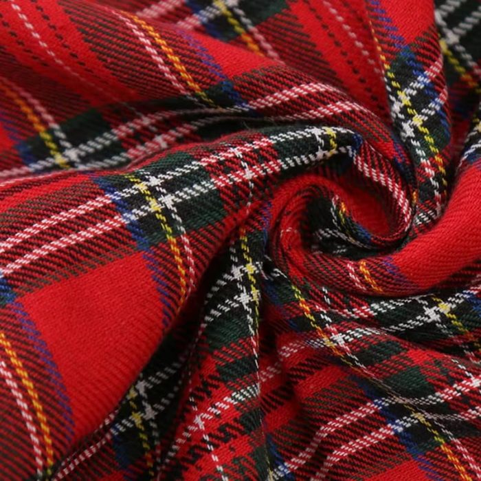 red tartan