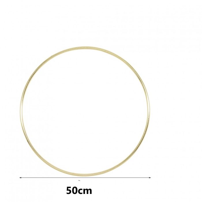 50cm hoop gold