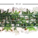 Metal Archway Flower Panels for Sale 50cm L x 20cm W-Ivory