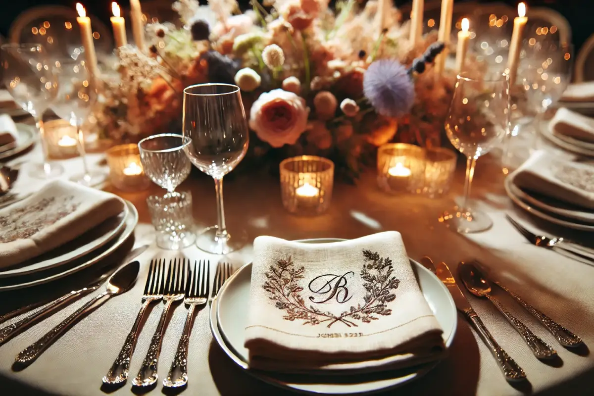 Elevate Your Events with Elegant Personalised Napkins