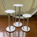 Plinths Frame set display Stand with Cover-Set of 3(60cm, 75cm & 90cm) -V2